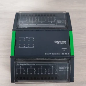 USED Schneider Electric DO-FC-8 SmartX Controller SXWDOC8XX10001 w/ TB-I/O-W1 Base