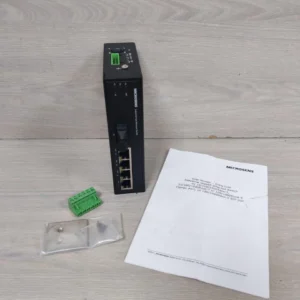 MICROSENS MS657104X INDUSTRIAL FAST ETHERNET SWITCH 4X10/100T 1X100FX- NEW W/O BOX