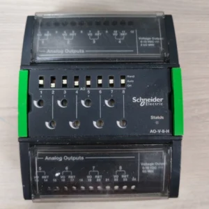 USED Schneider Electric AO-V-8-H I/O Module SXWAOV8HX10001 24vdc-without Base