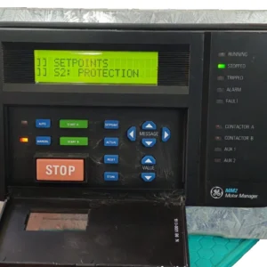 USED GE MM2 MMII-PD-1-2-240 F/W:60E511C4.000 240 VAC MOTOR MANAGER II- TRIED & TESTED