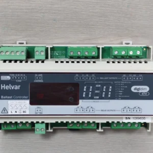 USED Helvar 474 Ballast Controller S/W V1.60 Rev.8 100-240VAC