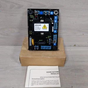AVR AS440 Automatic Voltage Regulator E000-24403 LIVE TERMINALS AND HEATSINK / NEW OPEN BOX
