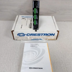 CRESTRON ELECTRONICS C3COM-3 CONTROL CARD 3SERIES/ 3-COM PORTS- NEW W/ FILTHY BOX