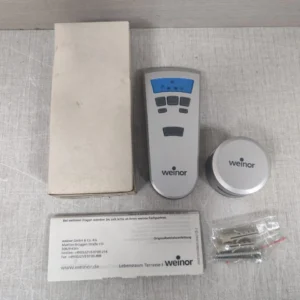 Weinor Weltronic Remoto 1M Handheld Transmitter 108277-0000 / NEW OPEN BOX