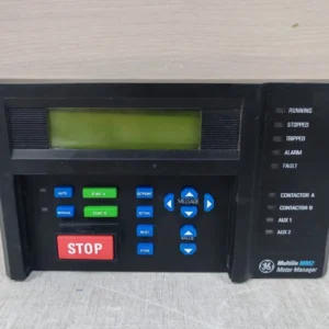 USED GE MM2 SMMII-PD-522-240 F/W:63E492C4.000 240 VAC MOTOR MANAGER II-TRIED & TESTED