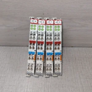 USED LOT 4PCS BECKHOFF KL2134 4X DIGITAL INPUT 24VDC