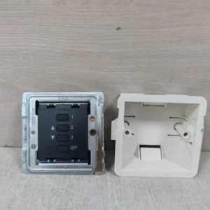 Ex-Or By Honeywell MLSLCP4 MK2 4-Button Control Plate-with broken back plate / SELLER REFURBISHED