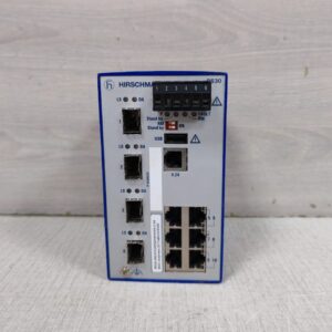 USED HIRSCHMANN RS30-0802OOZZSDHEHH09.0.04 RAIL SWITCH - TRIED & TESTED