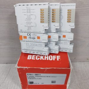 1 LOT 3PCS. BECKHOFF EL2004 DIGITAL OUTPUT MODULE / NEW OPEN BOX