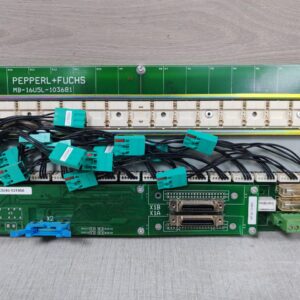 USED PEPPERL+FUCHS MB-16U5L-103681 / MB-AO16-SCI40-131956 BACKPLANE MOTHERBOARD