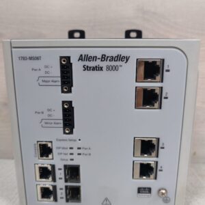 ALLEN-BRADLEY STRATIX 8000 1783-MS06T PN-16205 ETHERNET MANAGED SWITCH / NEW OPEN BOX