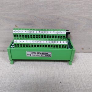 USED UL GROUP ULFIM-D37M-45-XOR TERMINAL BOARD