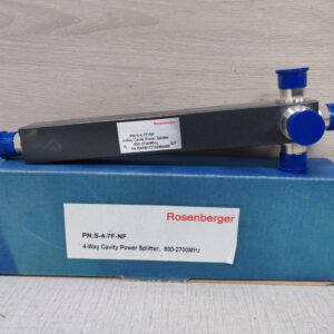 ROSENBERGER S-4-7F-NF 4-WAY CAVITY POWER SPLITTER 800-2700MHz / NEW OPEN BOX