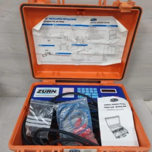 USED ZURN FUSION LOCK CHEMICAL DRAINAGE SYSTEMS POLYPROPYLENE PIPE JOINT WELDER 220V