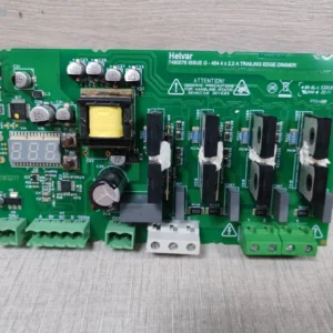 USED HELVAR 7490078 ISSUE G-454 4x2.2A TRAILING EDGE DIMMER BOARD FOR HELVAR 454