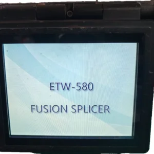 USED OPTICAL FIBER ETW-580 FUSION SPLICER - TRIED & TESTED