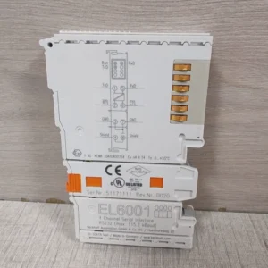 BECKHOFF EL6001 CHANNEL SERIAL INTERFACE RS232 / NEW OPEN BOX