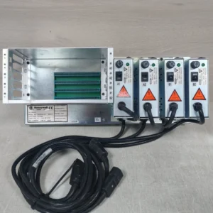 USED HONEYWELL 38500143-201 REV:P LCNE HUB ASSY W/ 4 POWER SUPPLY ASSY