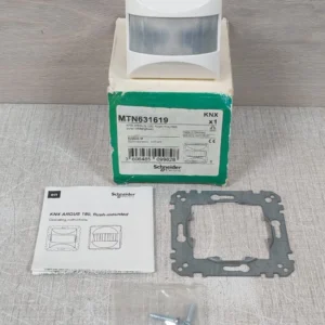 Schneider Electric MTN631619 KNX ARGUS 180 Flush-Mounted polar white Glossy /NEW OPEN BOX