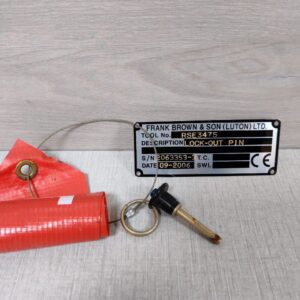 USED FRANK BROWN & SON (LUTON) LTD. RSE3475 LOCK-OUT PIN