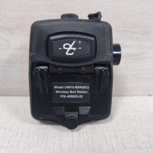 USED DAVID CLARK MODEL U9910-BSW(EU) WIRELESS BELT STATION P/N 40992G-03