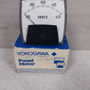 YOKOGAWA 254350BKBK9JHD/UL FREQUENCY|PANEL METER 380-420HZ 120V / NEW OPEN BOX
