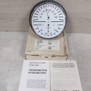 DUROTHERM 3993K61 INDICATOR TEMPERATURE HUMIDITY / NEW OPEN BOX