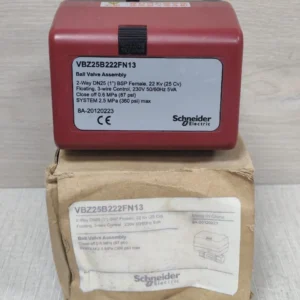 Schneider Electric VBZ25B222FN13 Ball Valve Assembly 2-Way DN25(1") BSP Female / NEW OPEN BOX
