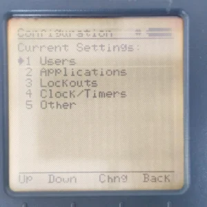 USED YOKOGAWA 4150X YHC4150 X-01 V2.06 FIELD HART COMMUNICATOR - LINE ON THE SCREEN