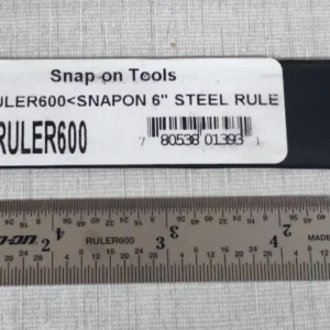 Lot 2 Pcs Snap-On Ruler600 Snapon 6"Steel Rule-new without box