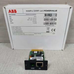 ABB WEBPRO SNMP CARD POWERVALUE 4NWP100230R0001 / NEW OPEN BOX