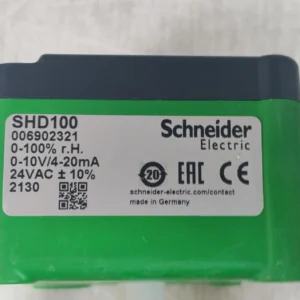 SCHNEIDER ELECTRIC SHD100 006902321 DUCT HUMIDITY & TEMPERATURE SENSOR 24VAC / SELLER REFURBISHED