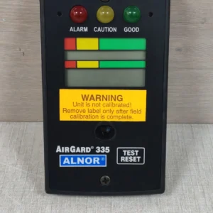 ALNOR AirGard 335 Fume Hood Monitor / NEW OPEN BOX