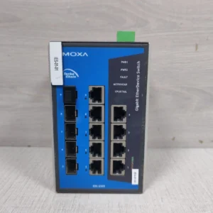 USED MOXA EDS-G509-T ETHERDEVICE SWITCH REV: 1.5