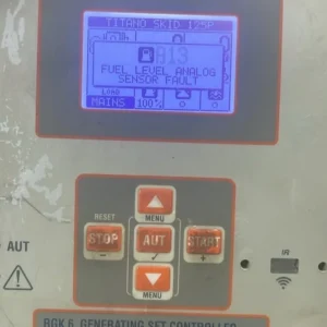 USED LOVATO RGK 6 Generating Set Controller RGK600 PICKUP / W SPEED DETECTOR