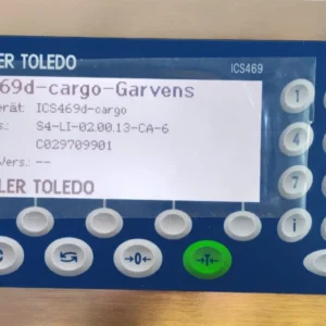 METTLER TOLEDO ICS469 WEIGHING TERMINAL TYPE: ICS249d-CARGO ICS4x9-1 / NEW OPEN BOX