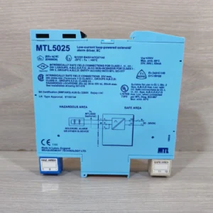 MTL5025 LOW CURRENT LOOP POWERED SOLENOLD/ALARM DRIVER -NEW WITHOUT BOX