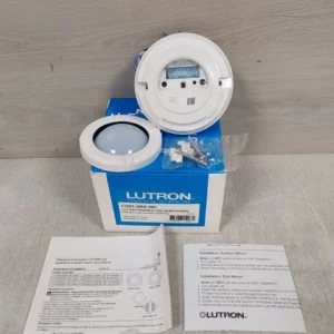 LUTRON CUST-GRX-30C LUT-WSPLWOSM24V-360-LB-WH-CPN6562-NEW W/ FILTHY BOX