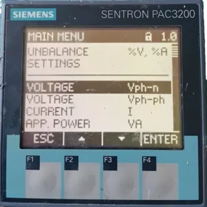 USED SIEMENS SENTRON PAC3200 7KM2112-0BA00-3AA0