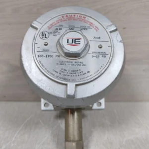 USED UE UNITED ELECTRIC J110 680 PRESSURE SWITCH 15 AMPS 125-250 VAC
