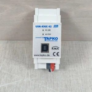 USED LOT 2 PCS TAPKO TECHNOLOGIES UIM-KNX 42 USB INTERFACE