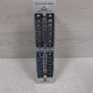 BENTLY NEVADA XDUCR 84152-01 I/O & RECORD TERMINALS- NEW W/O BOX