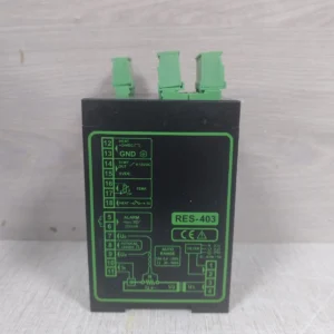 USED ROPEX RES-403/400VAC TEMPERATURE CONTROLLER RESISTRON P/N: 740303