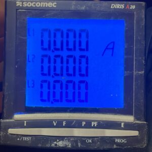 USED SOCOMEC DIRIS A20 POWER METER 100-400V-TRIED & TESTED