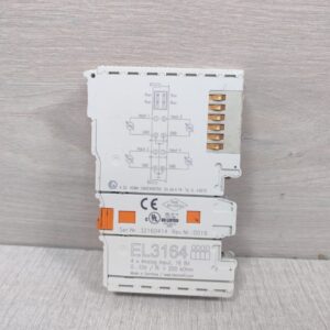 USED BECKHOFF EL3164 ETHERCAT TERMINAL 4 CHANNEL ANALOG INPUT VOLTAGE
