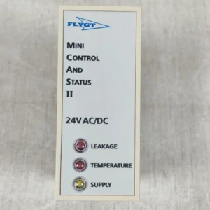 FLYGT MINI CONTROL AND STATUS II P/N 835857 VER.96001 PUMP SENSOR MONITOR 24VDC-Seller Refurbished