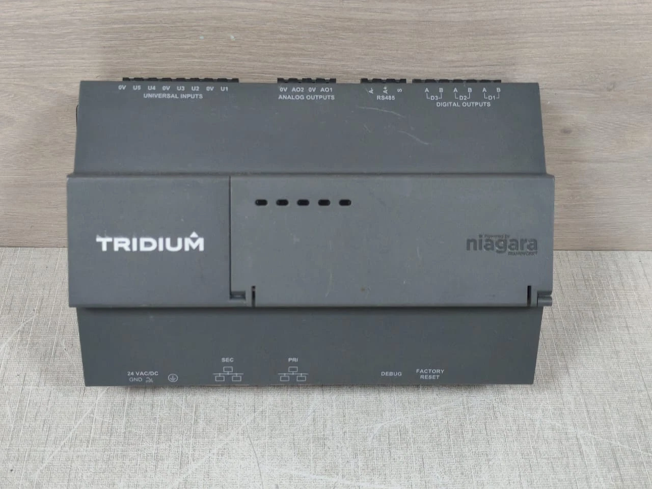 USED TRIDIUM POWERED BY NIAGARA 14039-T EDGE10 CONTROLLER- TRIED & TESTED - Image 2