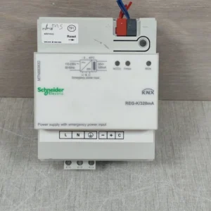 USED SCHNEIDER ELECTRIC MTN683832 REG-K/320mA KNX POWER SUPPLY - W/O ACCS.