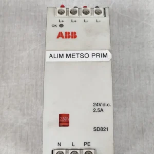 USED ABB SD821 / SD821 3BSC610037R1 POWER SUPPLY - TRIED & TESTED