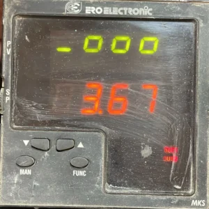 USED ERO ELECTRONIC MKS937123000 PROCESS CONTROL EQUIPMENT 100-240VAC- TRIED & TESTED